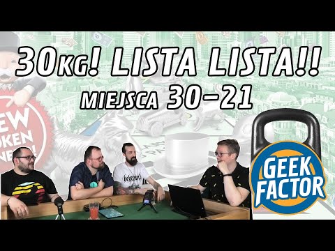 30 KG! LISTA LISTA!! NAJLEPSZE GRY WSZECH CZASÓW!!! Miejsca 30-21