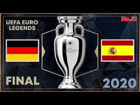 Germany vs Spain | UEFA EURO Legends | FINAL | Second Edition | PES 2021 Simulation