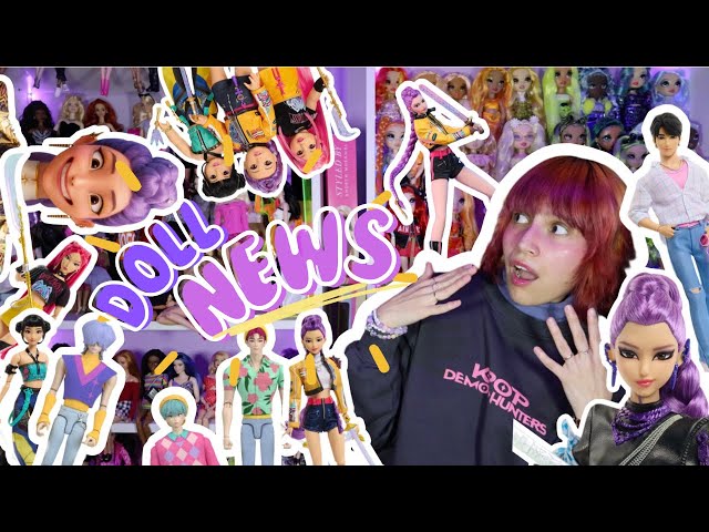 Vídeo relacionado con Figuras K-Pop De-Mon H-unters, 6 Pezzi Muñecas K-Pop De-Mon Hun-ters Modelo de Personaje de Dibujos Animados, Estatua de Mercancía de Anime para Regalo Original a Niños y Fans (A)