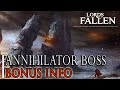 Lords Of The Fallen - Annihilator Boss Walkthrough + Bonus Info
