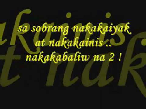 Pagmamahal Sayo by Curse One ( lyrics )