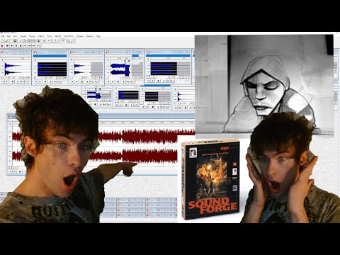 we make a beat in SOUND FORGE like BURIAL?!?!1