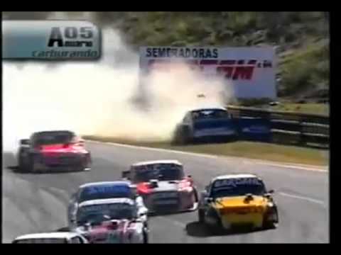 2005 Turismo Carretera Balcarce Race 3 Start Gianini Crashes