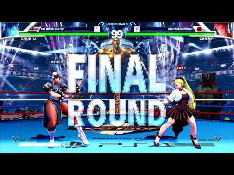 Capcom Cup 2016 - Ricki Ortiz vs Kazunoko - Losers Finals