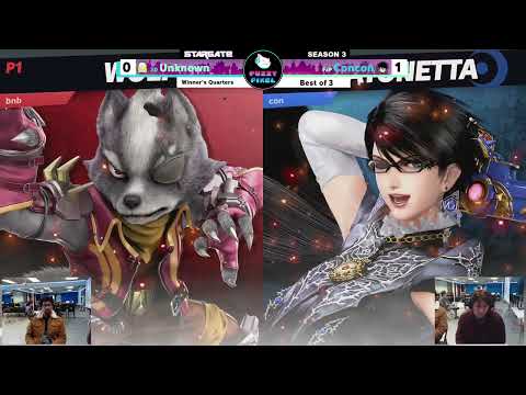 Unknown (Sheik, Wolf) vs ConCon (Bayonetta) -  Losers Final  - Stargate #32