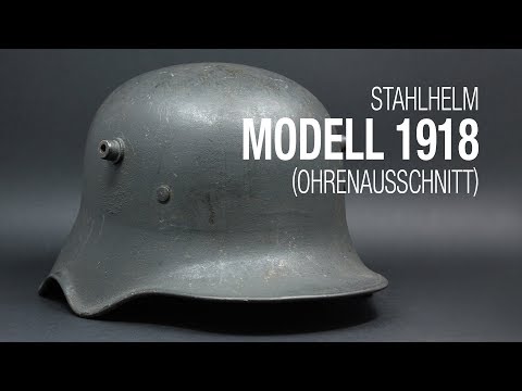 Stahlhelm 1918 (mit Ohrenausschnitt)