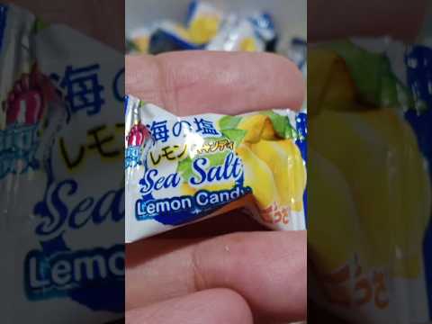 Sea Salt Lemon Candy#candy#youtubeshorts #shortsfeed