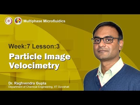 [Week 07 lec 03] Particle Image Velocimetry