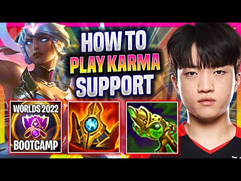 LEARN HOW TO PLAY KARMA SUPPORT LIKE A PRO! | T1 Keria Plays Karma Support vs Alistar!  Season 2022
