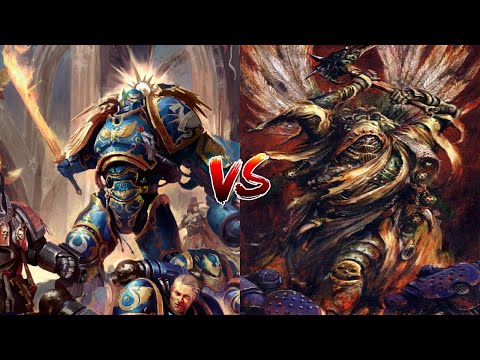 Roboute Guilliman vs Mortarion | MathHammer | Warhammer 40000