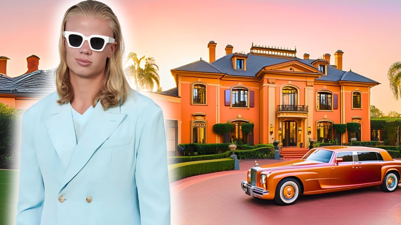 Haaland | Veja a vida Luxuosa do Artilheiro do Manchester City (Mansões, carros, fortuna..)