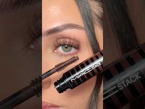 THE BEST MASCARA?!!! Mac Stack mascara review & demo #mascara #makeup