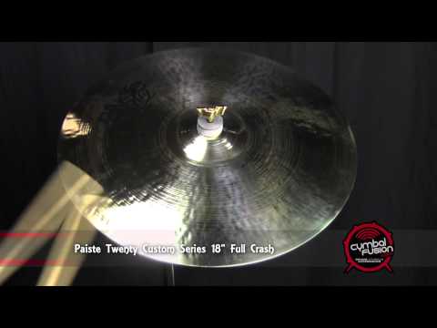 Paiste Twenty Custom Series 18" Full Crash