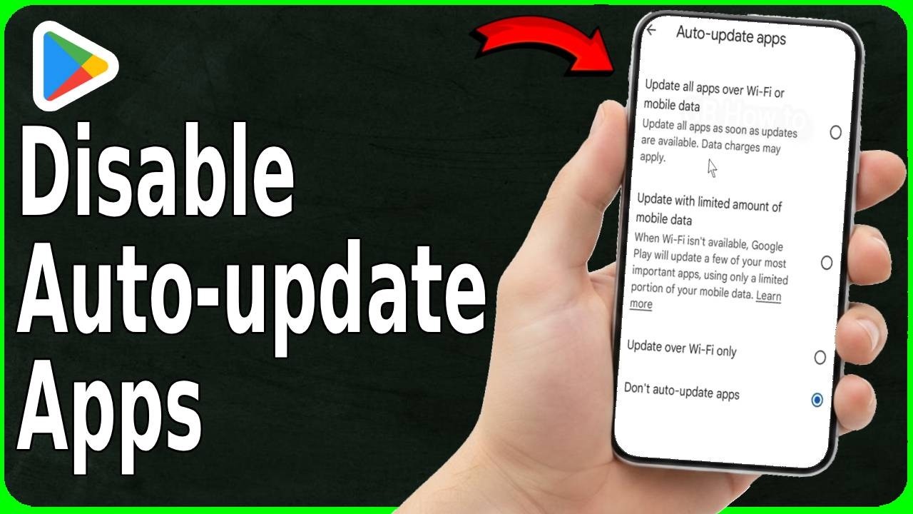 How to Disable Auto-Update Apps on Android