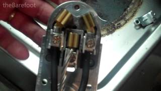 Wiring a 3-prong, 240V/50A Existing Range Outlet (removing a junction box)