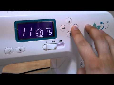 Швейная машина Elna EasyLine 50 белый - Видео