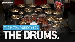 Video thumbnail for The Metal Foundry SDX – The drums by Toontrack