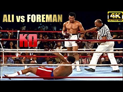 Muhammad Ali vs George Foreman "Legendary Night" Highlights HD  ElTerribleProduction