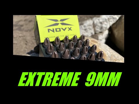 NOVX Ammunition testing #9mm #leadfree #unconventional