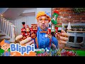 Learn To Count 1 To 6 With Christmas Presents Blippi Funny Cartoons Songs For Kids