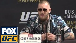 Conor McGregor spits fire at the UFC 197 Pre-Fight Press Conference - 1/20/16