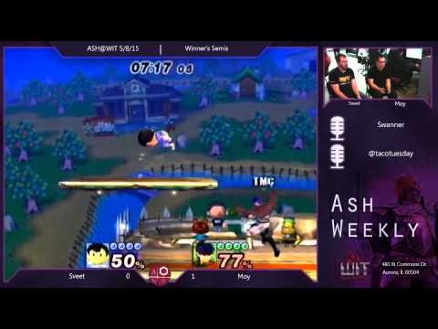 PM Winner's Semis ASH@WIT 5/8/15 - Sveet (Ness) vs Moy (Ike)