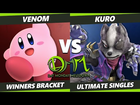 DAT Monday Meltdown 237 - Venom (Kirby) Vs. Kuro (Wolf) SSBU Ultimate Tournament