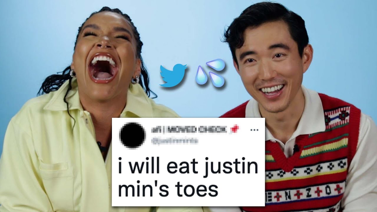 Emmy Raver-Lampman And Justin Min From "Umbrella Academy" Read Thirst Tweets