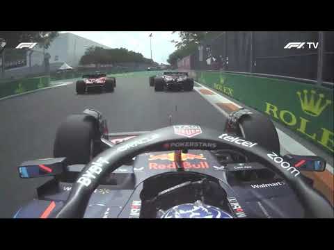 Insane DOUBLE Overtake by SUPER Max Verstappen