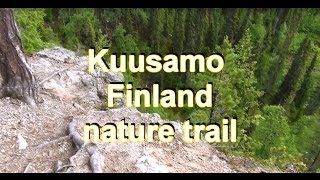 preview picture of video 'Kuusamo Finland: Pieni Karhunkierros Kallioportti 29.6.2014 поход 早瀬'