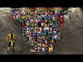 Mortal Kombat Project Expanded Plus Reloaded MUGEN Human Cyrax Gameplay Playthrough