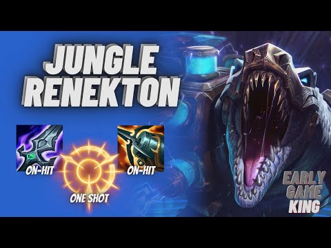 ON-HIT RENEKTON JUNGLE - PANTHEON IN DISGUISE DOMINATES THE EARLY GAME - League of Legends guide