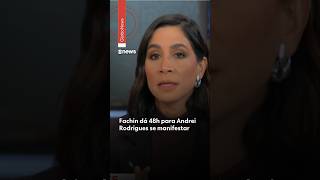 Fachin dá 48h para Andrei Rodrigues se manifestar #shorts #g1