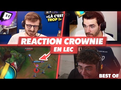KAMETO ET TRAYTON RÉAGISSENT AU MOVE DE CROWNIE EN LEC - Best Of LoL #1271 Réactions