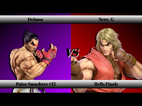 Patos Smashers #12 Hells Finals | Deimos (Kazuya) vs Nero (Ken)