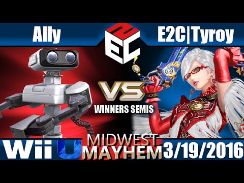 Midwest Mayhem – Ally (Mario, R.O.B.) vs. E2C l Tyroy (Bayonetta, Metaknight) – WS