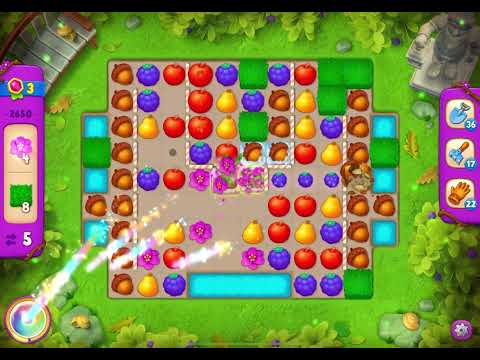 GardenScapes Level 2650 no boosters (15 moves)