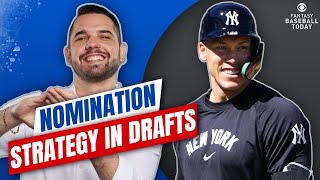 Nomination Strategy in Fantasy Baseball AUCTION DRAFTS!