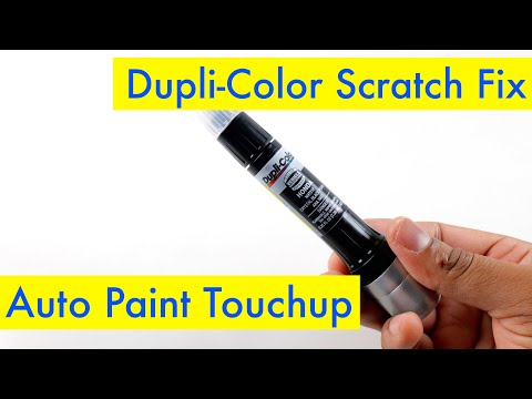 How to Use the Dupli-Color Scratch Fix All-In-1 Exact Match Touch-Up Paint