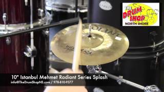 Video thumbnail for 10" Istanbul Mehmet Radiant Series Splash - The Drum Shop North Shore by Nate Morrison Drums