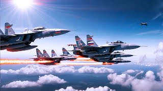 Today! 5 Russian SU-35 units fly patrolling the middle east borders - arma 3