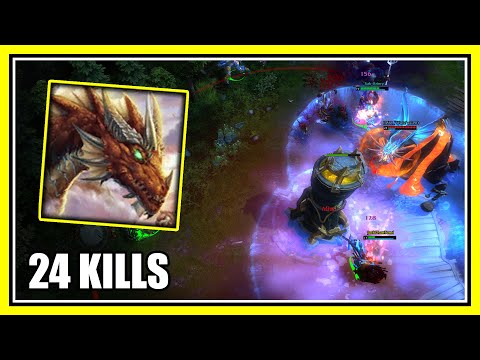 HoN Draconis Pro Gameplay - 1097 XPM 950 GPM