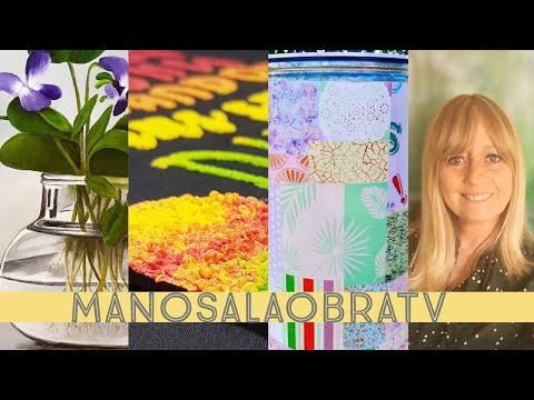 ManosalaObraTv 2020 Programa 60 Colores Pasteles  - Pintar Cuadros - Pintura Puff