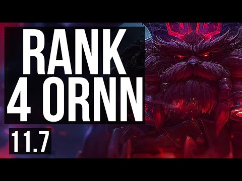ORNN vs KLED (TOP) | Rank 4 Ornn, 1/3/22 | BR Challenger | v11.7