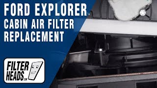 Ford Explorer Hvac Cabin Air Filter Replacement Guide 012