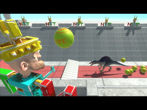 ⚡️Run away from the Crypto Bro attack with NFT balls - Animal Revolt Battle Simulator