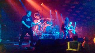 Autopsy  - Twisted mass of burnt decay live Lords of the land Glasgow 2017
