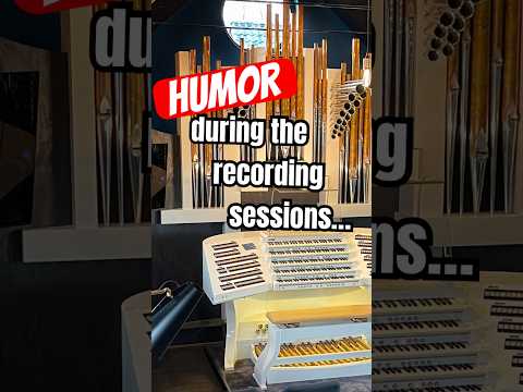 😂Fun • Marco den Toom #organ #recordingsession #hauptwerk #hybrid #orgue #mixtuur