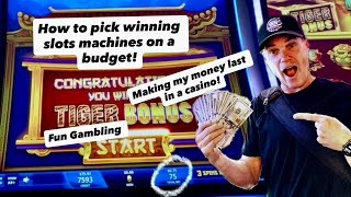 How to Pick Winning Slot machines on a Budget!