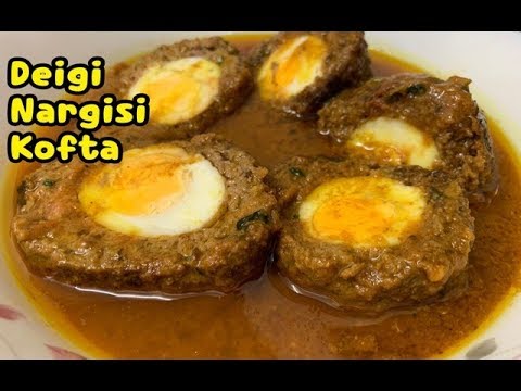 Degi Style Nargisi Kofta /Nargisi Kofta Recipe / Egg Kofta Curry Recipe By Yasmin’s Cooking Video